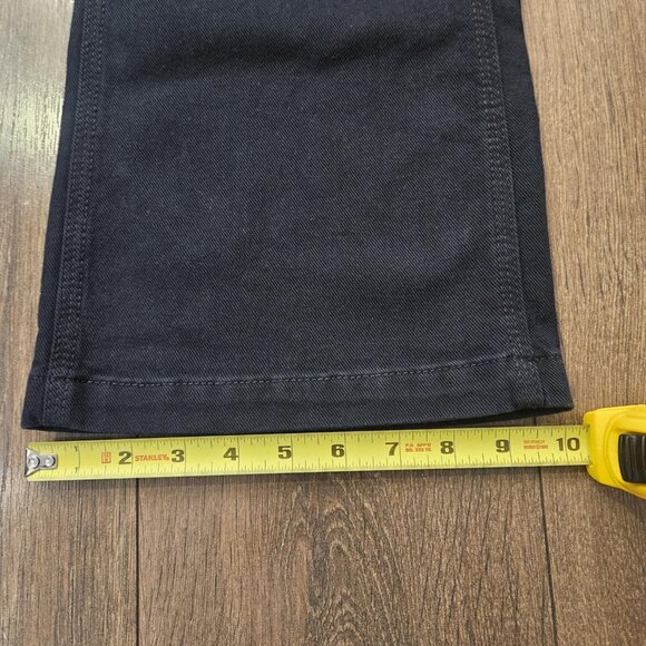 TNA Artizia Black Wide Leg Cotton High Waisted Jeans Size 4 Trendy Neutral - Picture 11 of 16